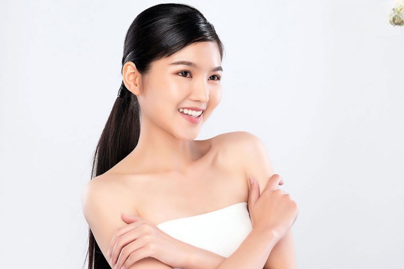 làm da trẻ đẹp sau uống ritana