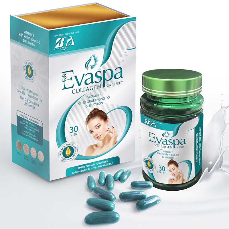 Viên uống collagen Eva Spa Collagen