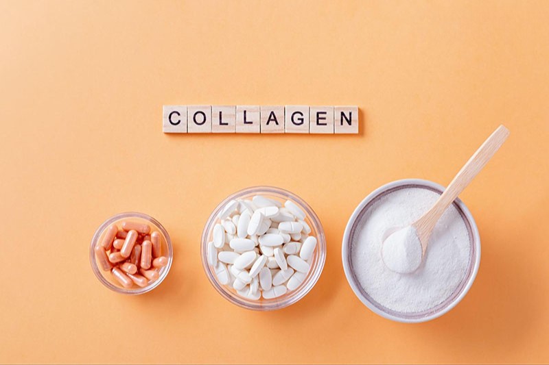 collagen dạng bột và viên