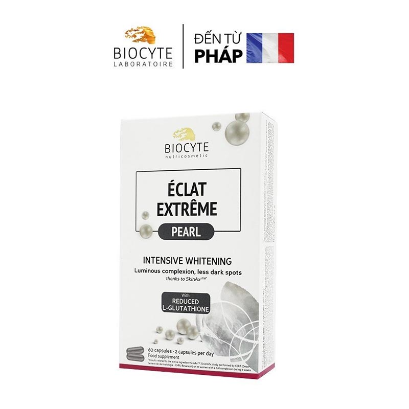 Viên uống trị nám chân sâu Biocyte Éclat Extrême Pearl