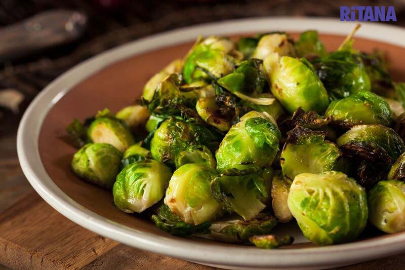 Cải Brussels ngăn ngừa lão hóa da hiệu quả