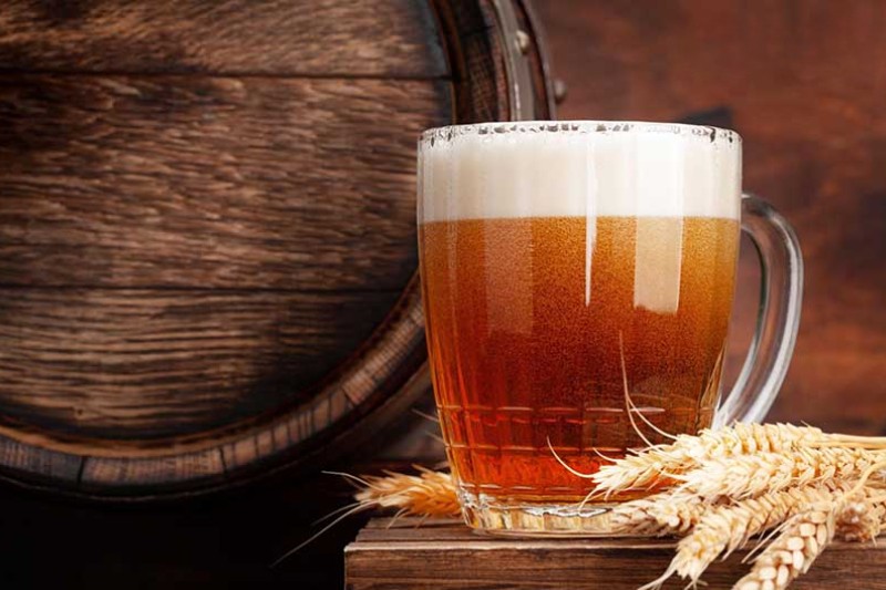 bia giúp làm trắng da