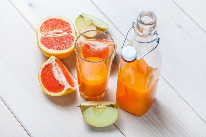 nước ép bưởi hỗ trợ làm sáng da