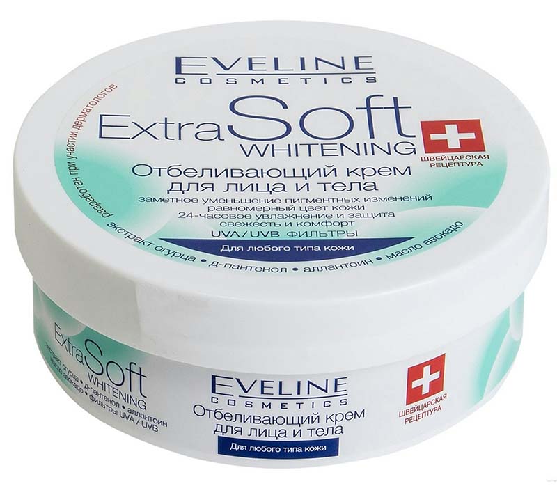 Kem dưỡng trắng da Eveline Extra Soft Whitening Face & Body Cream