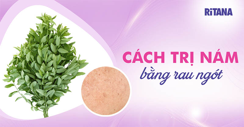 7 cách trị nám bằng rau ngót và những điều cần lưu ý