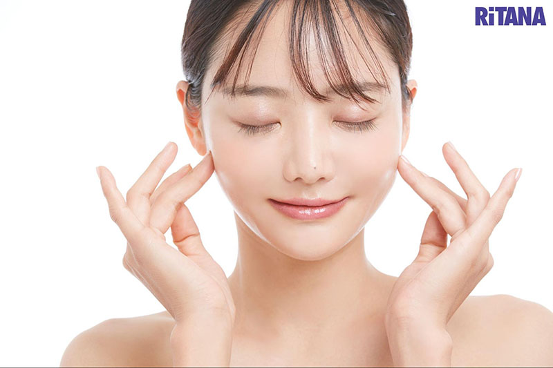 Làn da đủ collagen thường căng bóng, mịn màng