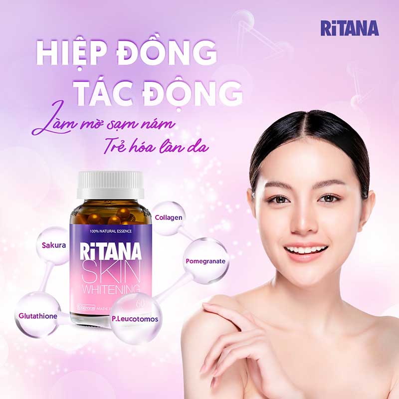 RiTANA - Hỗ trợ bảo tồn và hỗ trợ sản sinh collagen nội sinh