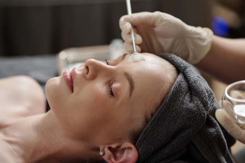 trị sạm da tại spa