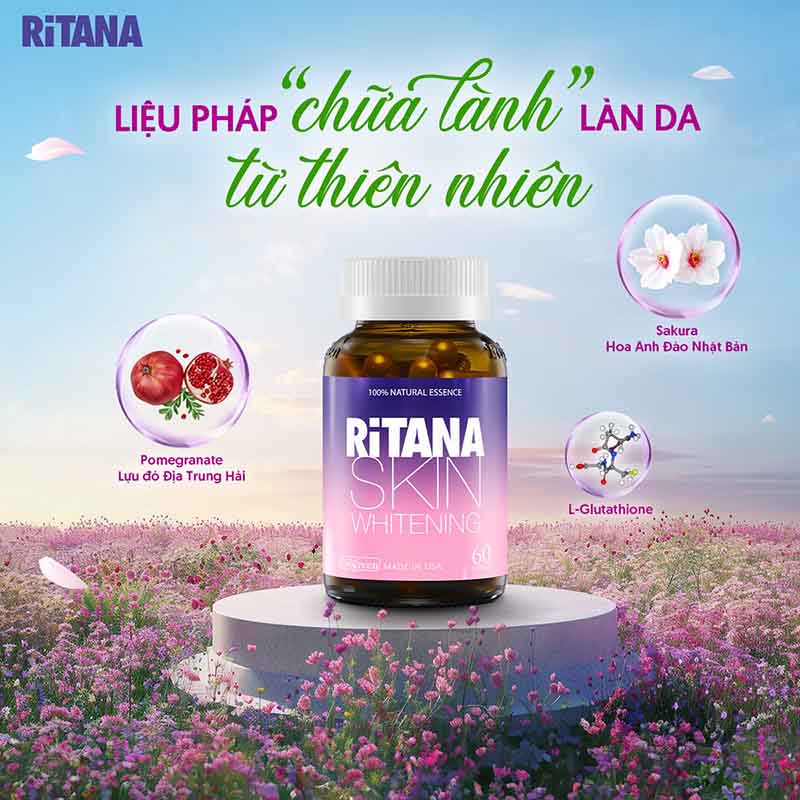 viên uống ritana ngăn ngừa tàn nhang