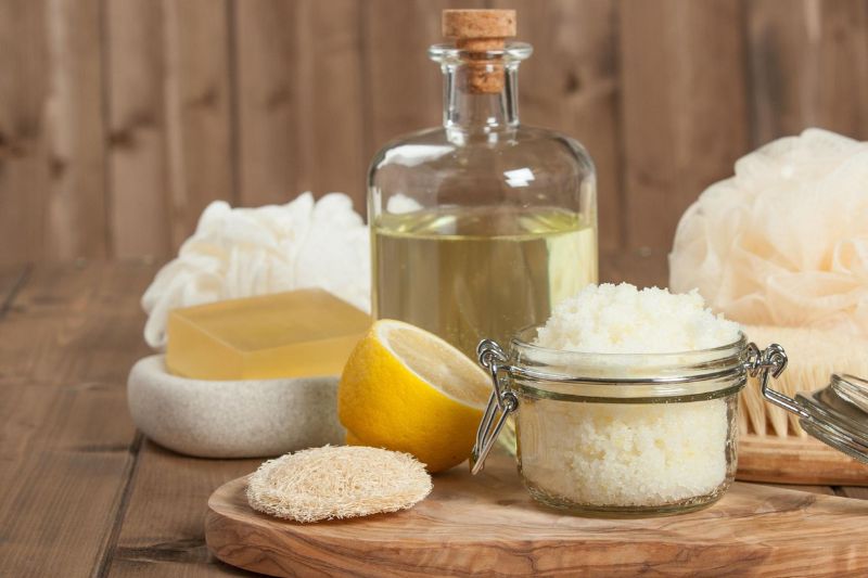 hỗn hợp chanh dầu dừa xóa đồi mồi