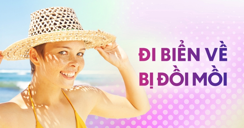 Thắc mắc: Vì sao đi biển về bị đồi mồi?