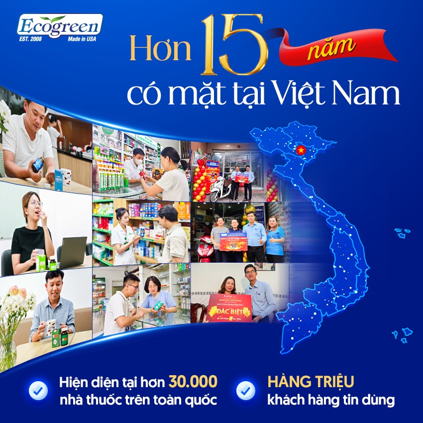 san phẩm eco trải dài việt nam